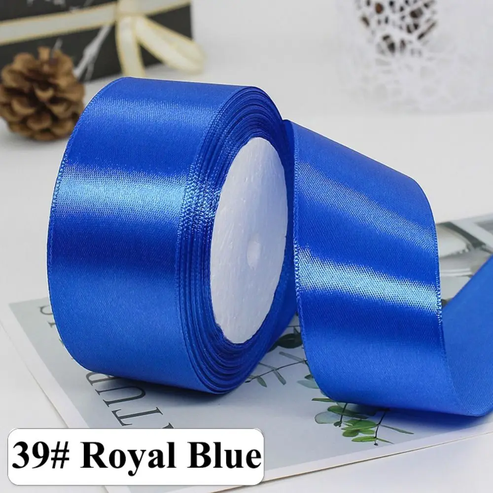 شرائط حريرية لامعة للحرف اليدوية ، 22 متر ، صلبة ، 4 ، بوليستر ، لف هدايا ذاتي الصنع ، ألوان داكنة #4