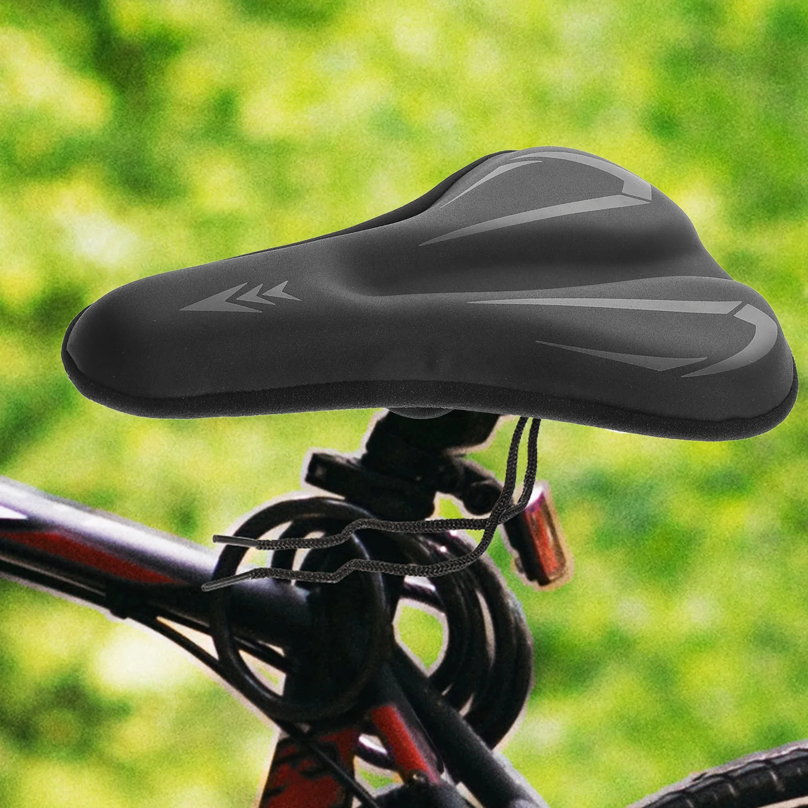 

Silicone Bike Cover Padded Bike Seat Cover Thickened Bicycle Seat Cushion Comfortable Padded Seats Women Riders Soft Cycling