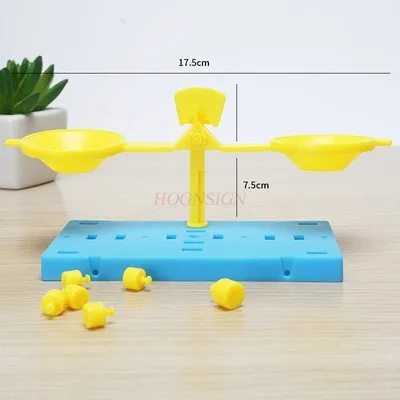 Student experiment tray balance DIY handmade children's technology small production lever mechanics material package teaching