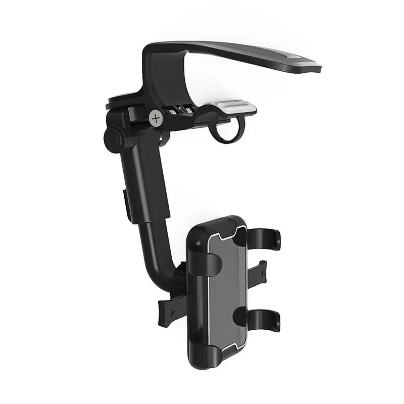 

Car Phone Holder Adjustable Arm & Angle 360 Rotation Car Phone Mount Cradle WithButton Release For Mobile Phones From 2.67