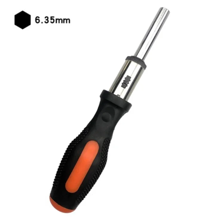 Straight Ratchet Screwdriver Handle Screwdriver Extension Socket Ratchet Screwdriver Handle Repair Tool