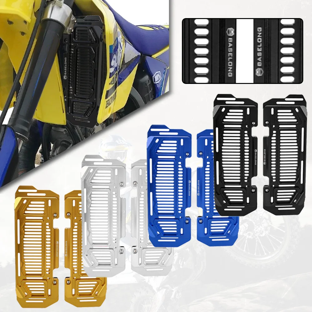 

Radiator Grille Guared Cover Aluminium For Suzuki RM250 RM125 DRZ400 DRZ400E DRZ400S DRZ400SM 2000-2023 2001 Motorbike Accessore