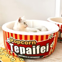 Warm Cozy Pet Nest Super Large Instant Noodle Warm Dog Cat House Kennel Beds Cushion Cup