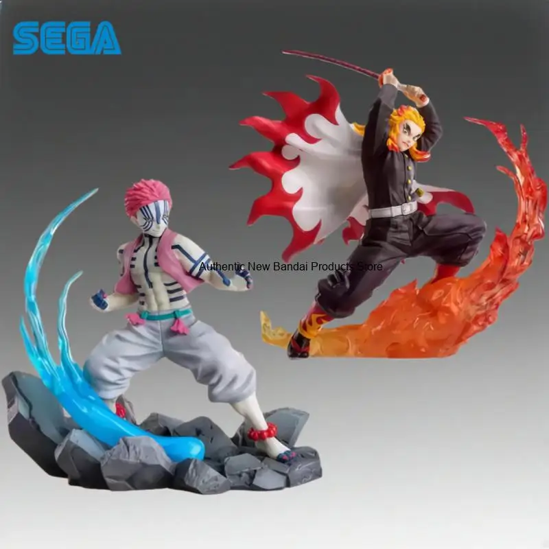 

In Stock Sega Original Demon Slayer Rengoku Kyoujurou Akaza Action Figure Model Doll Brand New Boxed Toys Model Collectible