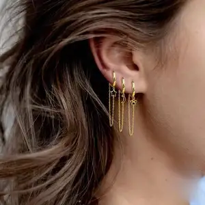 6 Büyük satış damla küpe-ray, no. 3