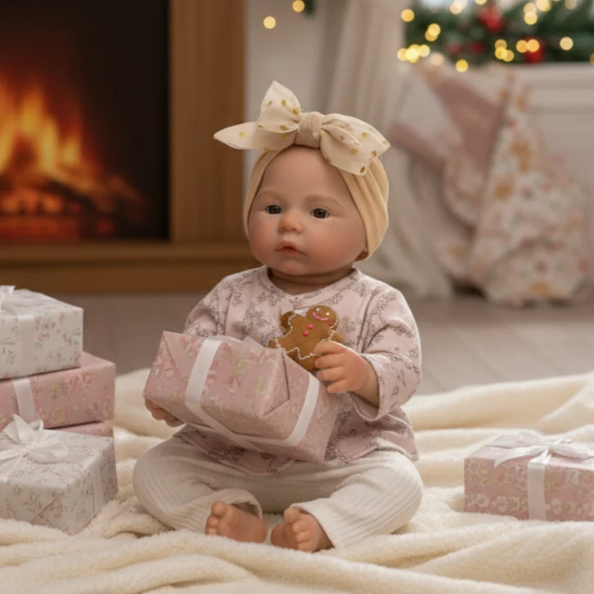18 Polegada/45cm boca aberta & lavável prado macio silicone bebe reborn menina boneca bebe reborn de silicona realista recém-nascido menina boneca