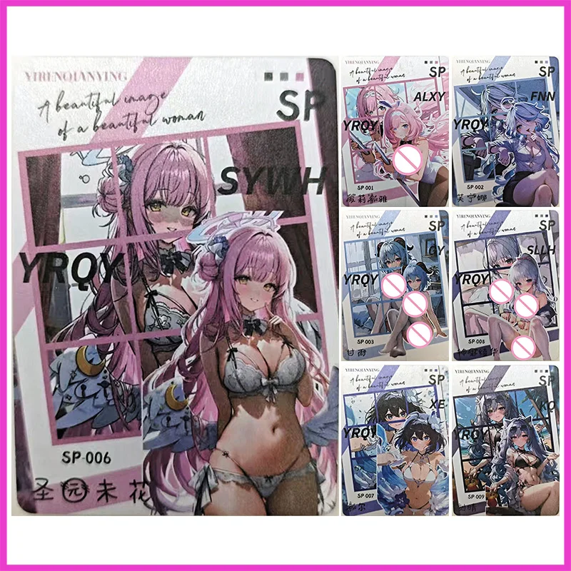 

Аниме История Богини Редкая SP Коллекционная карта Elysia Furina Ganyu Kamisato Ayaka Seele Keqing Игрушка для мальчика Рождественский подарок на день рождения