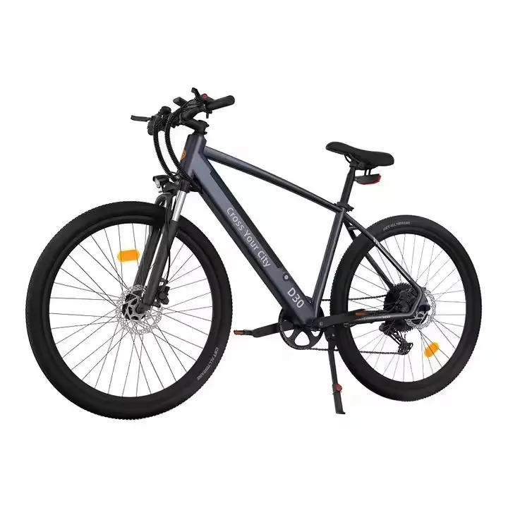 Nice Quality ADO D30 Electric Bike 27 Inch 42V 250W Ebike e-bike 10.5AH Battery Disc Brake Fat Tires City Electric Bicycle