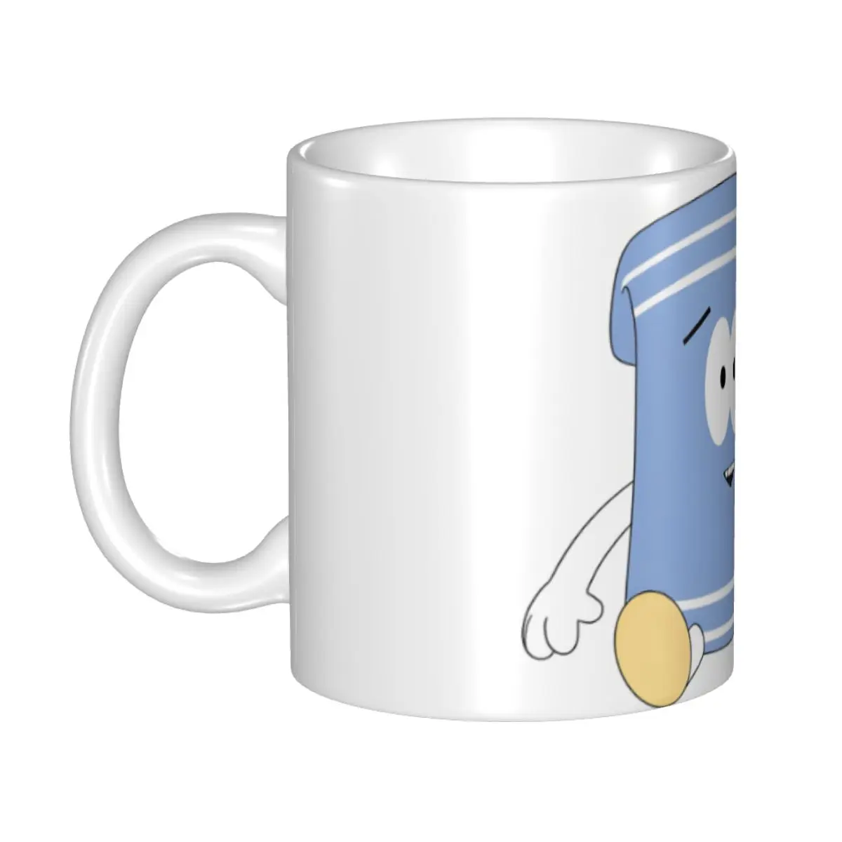 Customized DIY Towelies Ceramic Mug Funny Cartoon Coffee Cup Creative Present