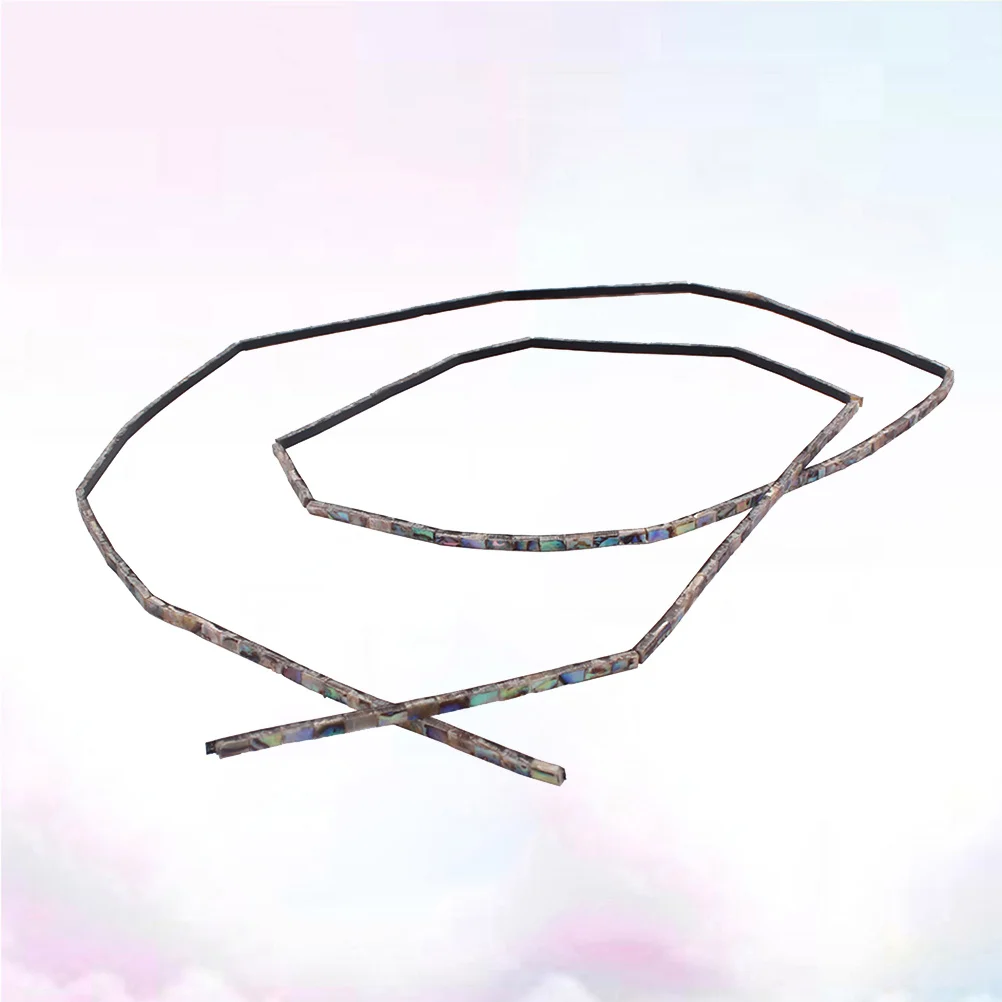 

Abalone Shell Binding Purfling Strip 795mm Sturdy Guitar Bass Ukulele DIY Repair Body Accessories Binding Strip