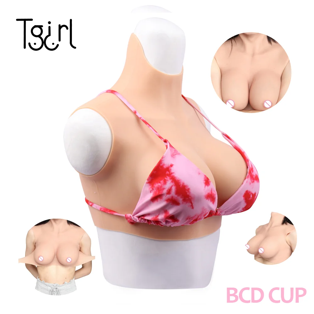 

Tgirl Silicone Breast Enhancers BCD Cup Lifelike Fake Boobs Crossdresser Costume Sissy for Dragqueen LGBT Big Silicone Chest