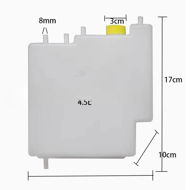 Water tank electrolyzer hydrogen-rich water machine hydrogen and oxygen machine water storage special tank 4.5L
