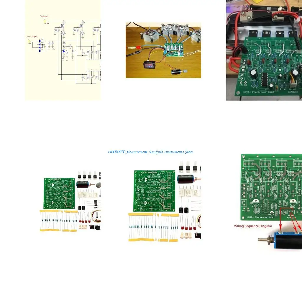 

367D Electronic DIY Kits Battery Discharge Capacity Test Discharge Test DIY Kits Accs