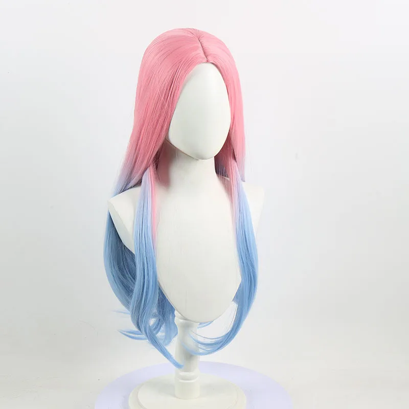 Alien Stage Mizi - Alien Stage Wig - Cosplay Wig With Gradient Dyeing And Realistic Scalp Top