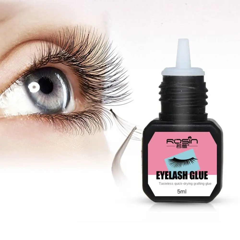 Eyelash Extension Glue Fake Eyelash Adhesive Quick Dry Dark Black Waterproof Eyelash Adhesive