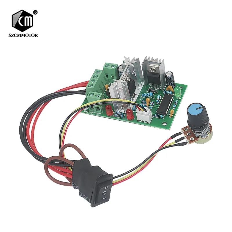 CCM2 10-30V DC-DC Buck Step 4A PLC Universal PWM DC Motor Speed Controller Forward And Reverse Control For Micro Motor