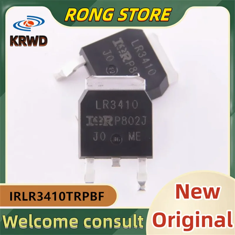 20pcs LR3410  New and Original IRLR3410TRPBF IRLR3410 TO-252