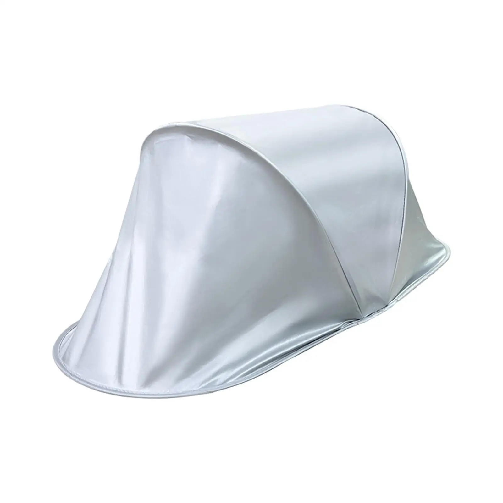 

Weatherproof Scooter Seat Cover Cooling Dustproof Silver Polyester Protective Saddle for Motorbike Electric Bicycle Outdoor