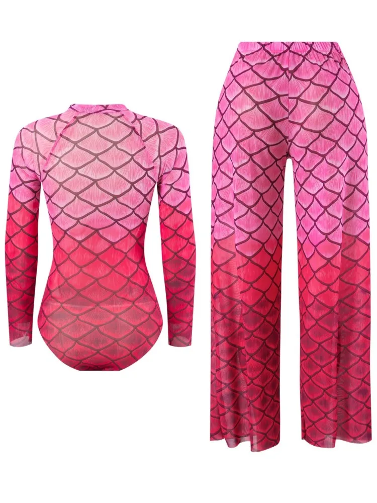 2-teiliges Set Bademode und Panst Sexy Badeanzug Damen Sommer Badeanzug Bikini Set Strand Cover Up Badeanzug Купа