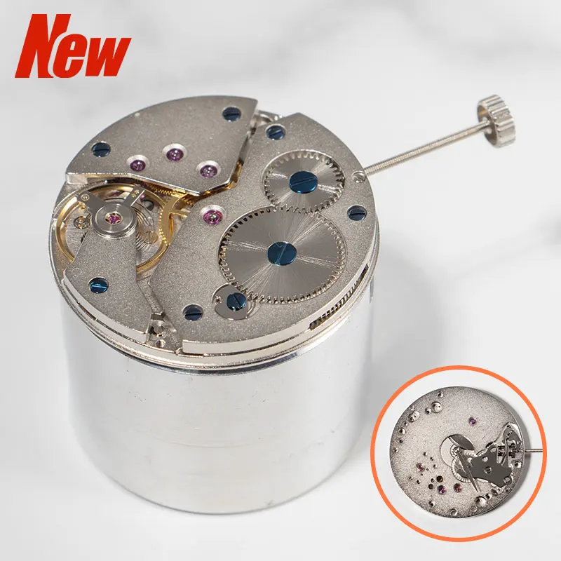 

New For ETA 6498 Watch Movement Hand-Winding Sports Watch Repair 17 Jewelry Sports Date And 6:00 PM Mechanical Movement