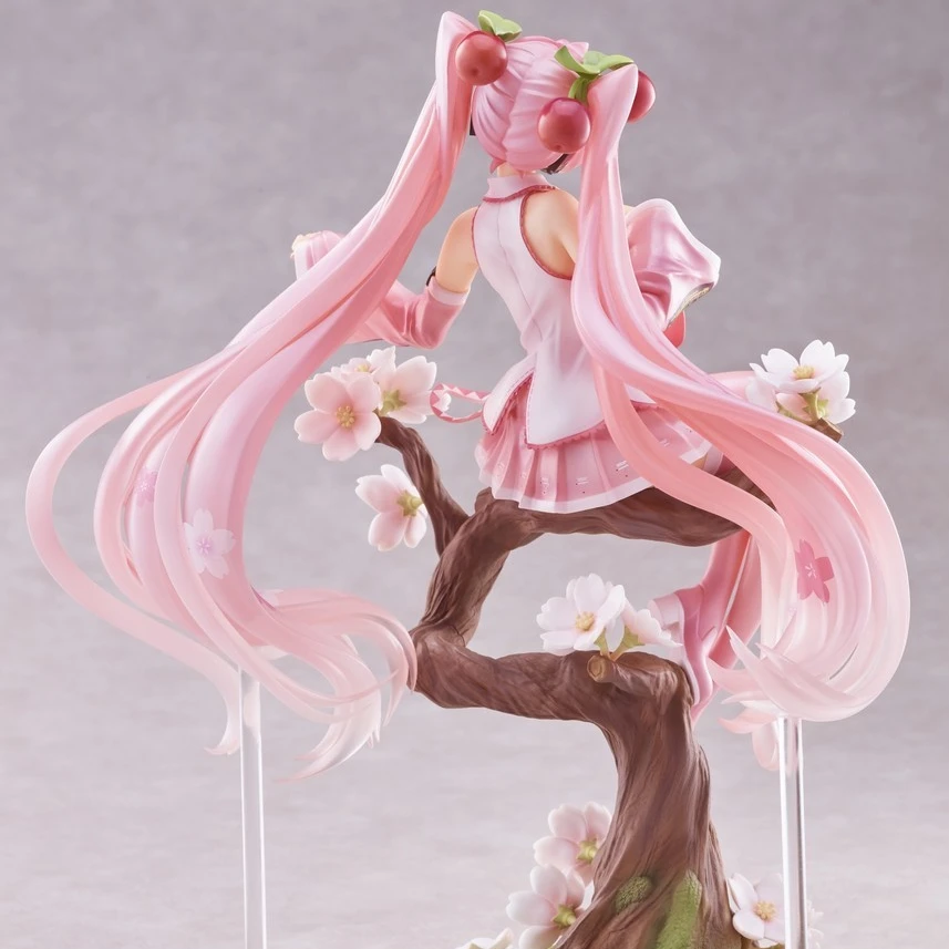 Original Hatsune Miku Sakura Spirit VER.24cm PVC Action Figure Anime Figure Model Toys Figure Collection Doll Gift