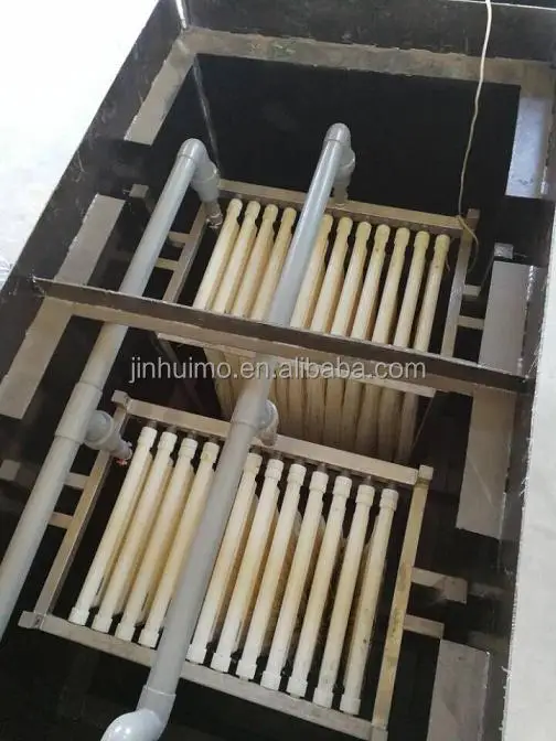 Impianto containerizzato per il trattamento delle acque reflue MBBR e MBR