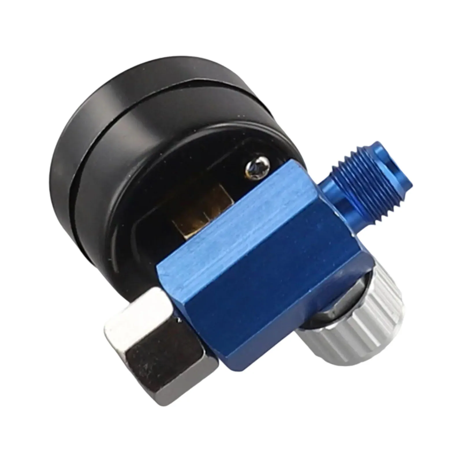 1/4 Inch Adjustable Air Pressure Regulator With Pressure Gauge Pneumatic Air Compressor Pressure Valve Connector Fittings