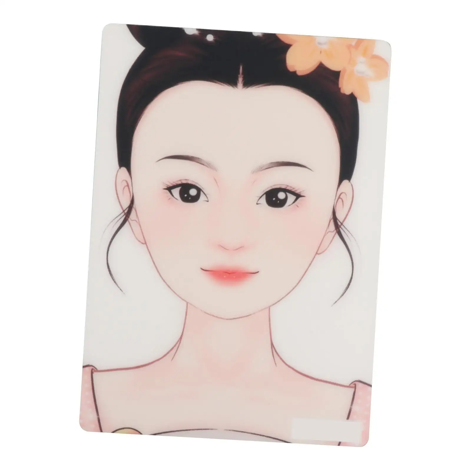 Make-up schilderij oefensjabloon wasbaar schilderij kunst display tool voor lichaamsdelen voor kinderen