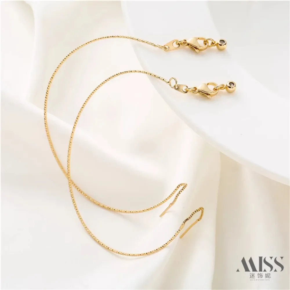 14K الذهب اللون العالمي دفعة زهرة سوار إبرة نوع قابل للتعديل سوار اليدوية سوار ذاتي الصنع مجوهرات اكسسوارات