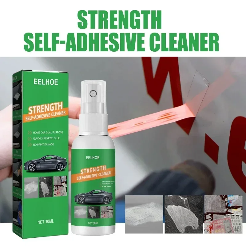 Sticky Residues Remover Car Sticker Removal Spray Car Glass Label Cleaner Adhesive Glue Spray Easy Cleaning Supplies