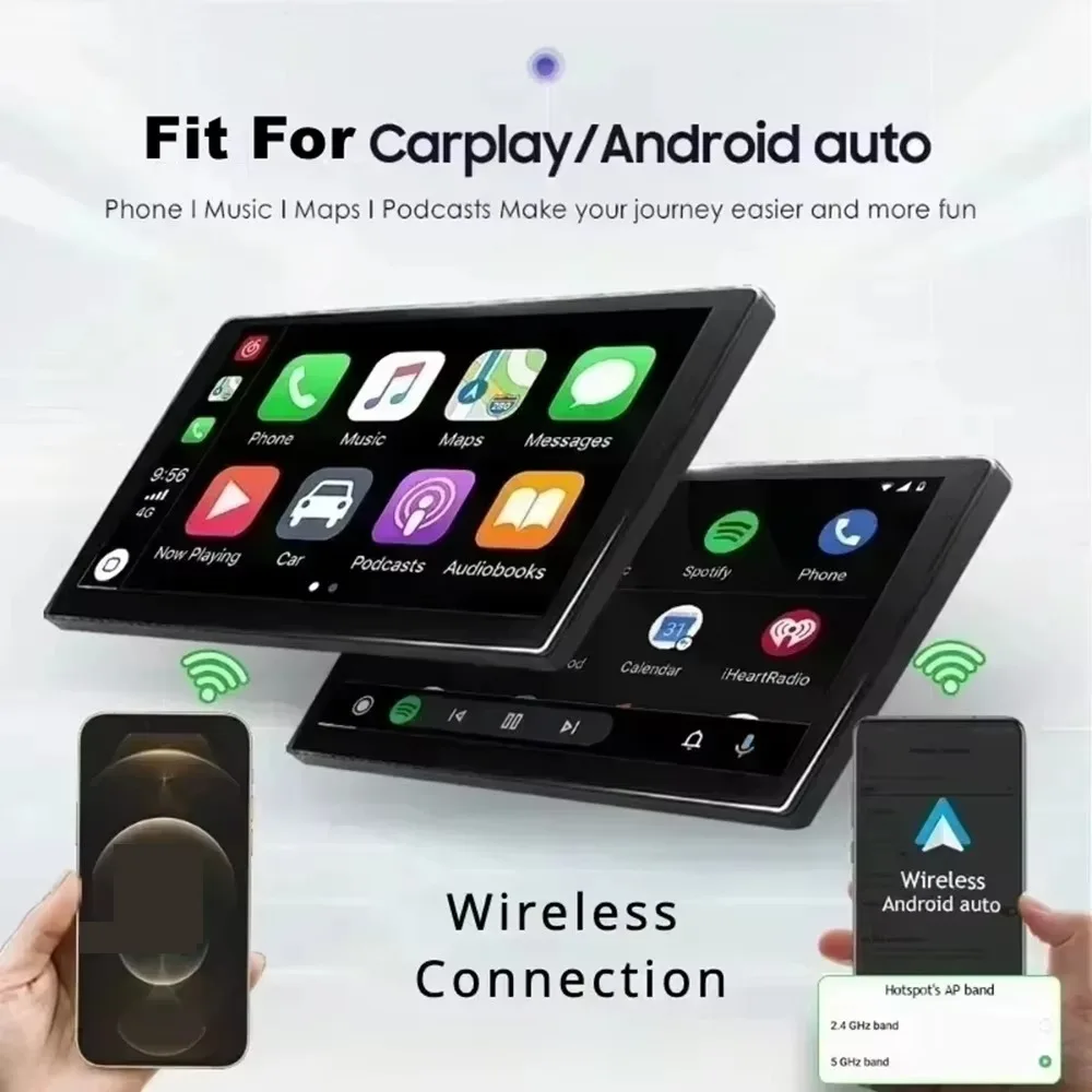 Android 14 Autoradio 9 Inch Voor Ford Ka 2008-2014 - 4GB RAM + 64GB, CarPlay & Android Auto, GPS, MirrorLink & Splitscreen