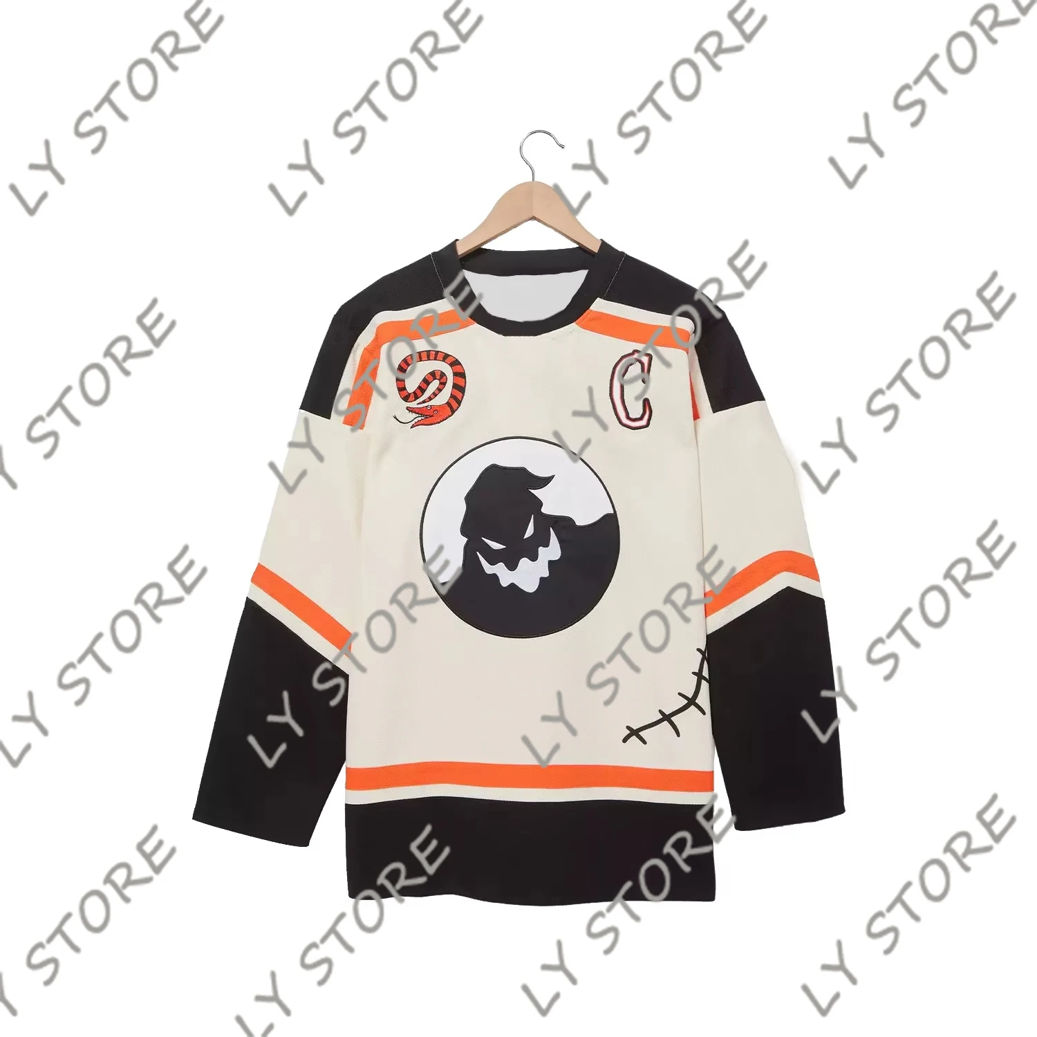 2025 الكابوس قبل عيد الميلاد جيرسي جديد الصيف للجنسين بلايز طويلة الأكمام المحملة رائجة البيع يساير الموضة تي شيرت غير رسمي #1