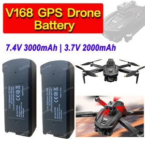 Originalbatterie V168 Pro Max GPS 7,4V 3000mAH V168 DRON 3.7V 2000mAH für V168 RC Quadcopter Ersatzteile Zubehör 12 Hauptverkaufsbatterie 3 7V 2000mah - №6