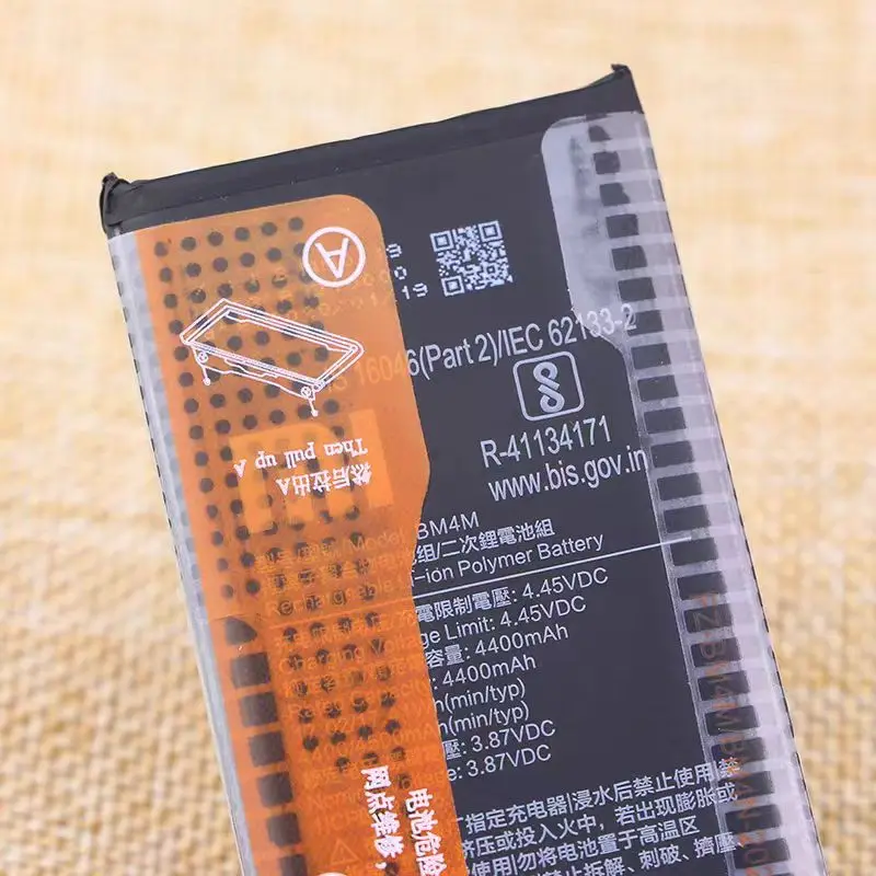 Batería Original Xiaomi 10Pro BM4M 4400mAh Batería Original La batería de alta capacidad admite carga rápida