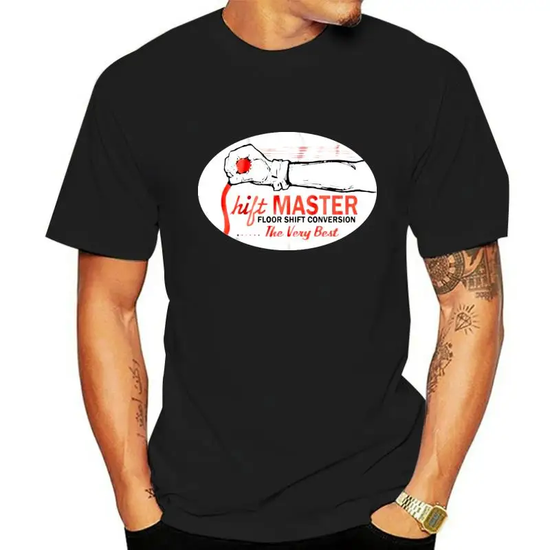 ヴィンテージホットロッドレーシングTシャツ、shiftmaster