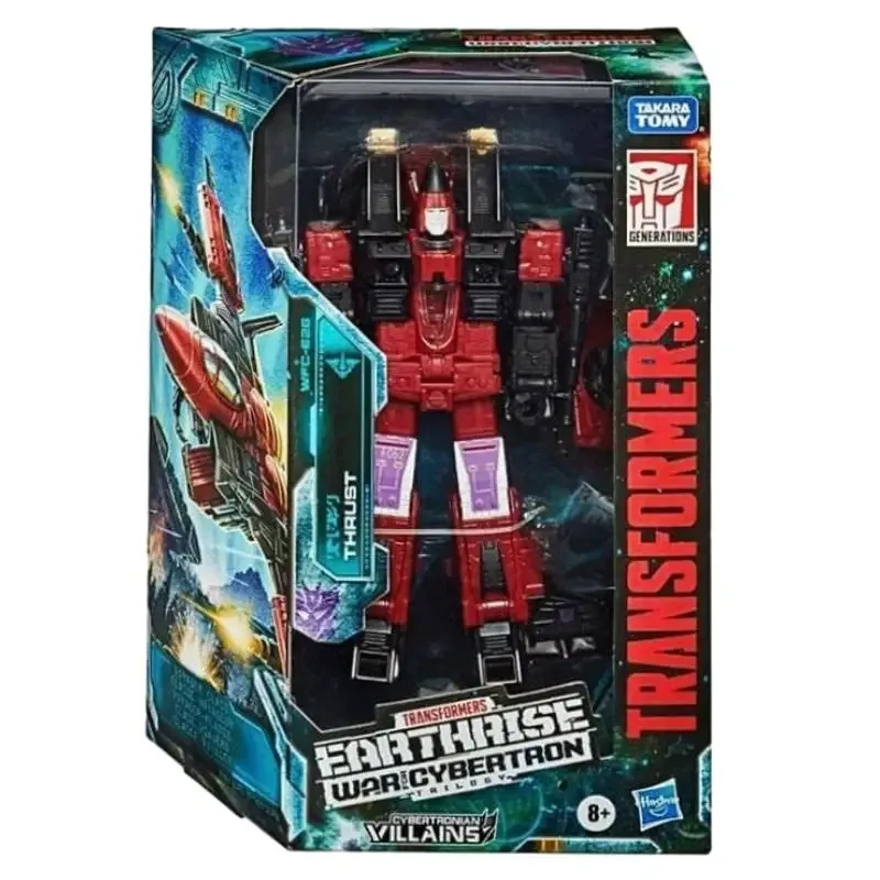 Hasbro Original Transformers Classic Toys Earthrise Deluxe Class WFC-E26 Thrust Action Figure Robot Toy Collectibles Gift