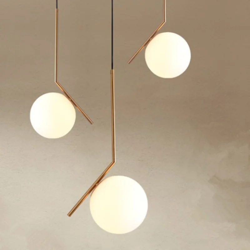 

Nordic modern minimalist design creative industrial wind single bedroom lamp aisle balcony living room dining room chandelier