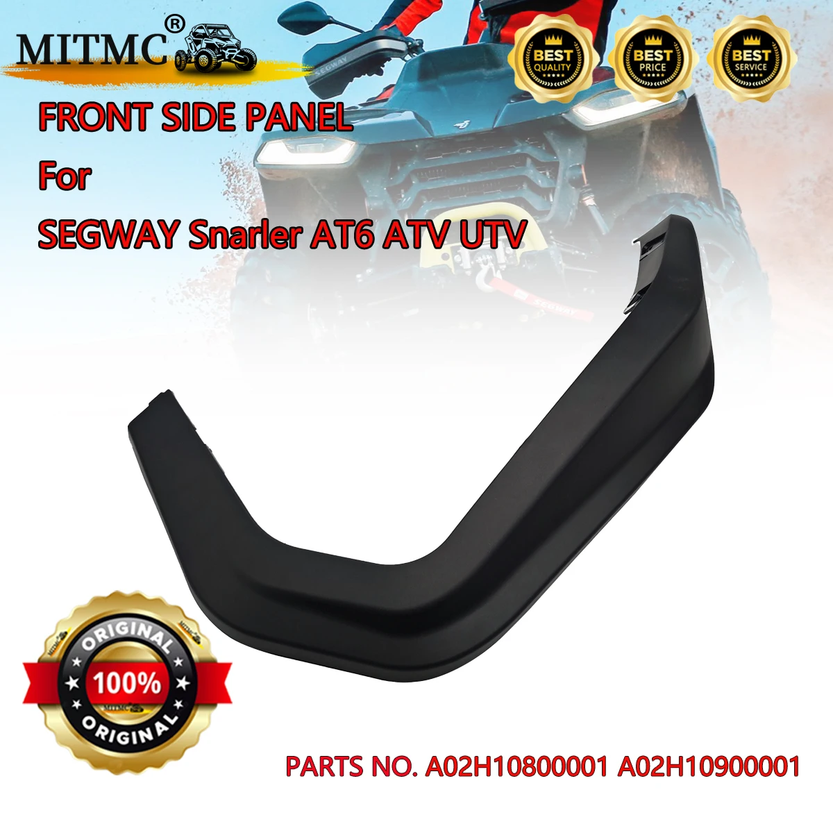 

FRONT LEFT / RIGHT SIDE PANEL For SEGWAY Snarler AT6 ATV UTV Spare Parts A02H10800001 A02H10900001