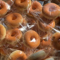 Batch Simulated Donuts Fake Soft PU Bread 8.5cm 3.3in Frosted Powered Sugar Ball Color Needle Chocolate Jam Handcart Snack Asmr