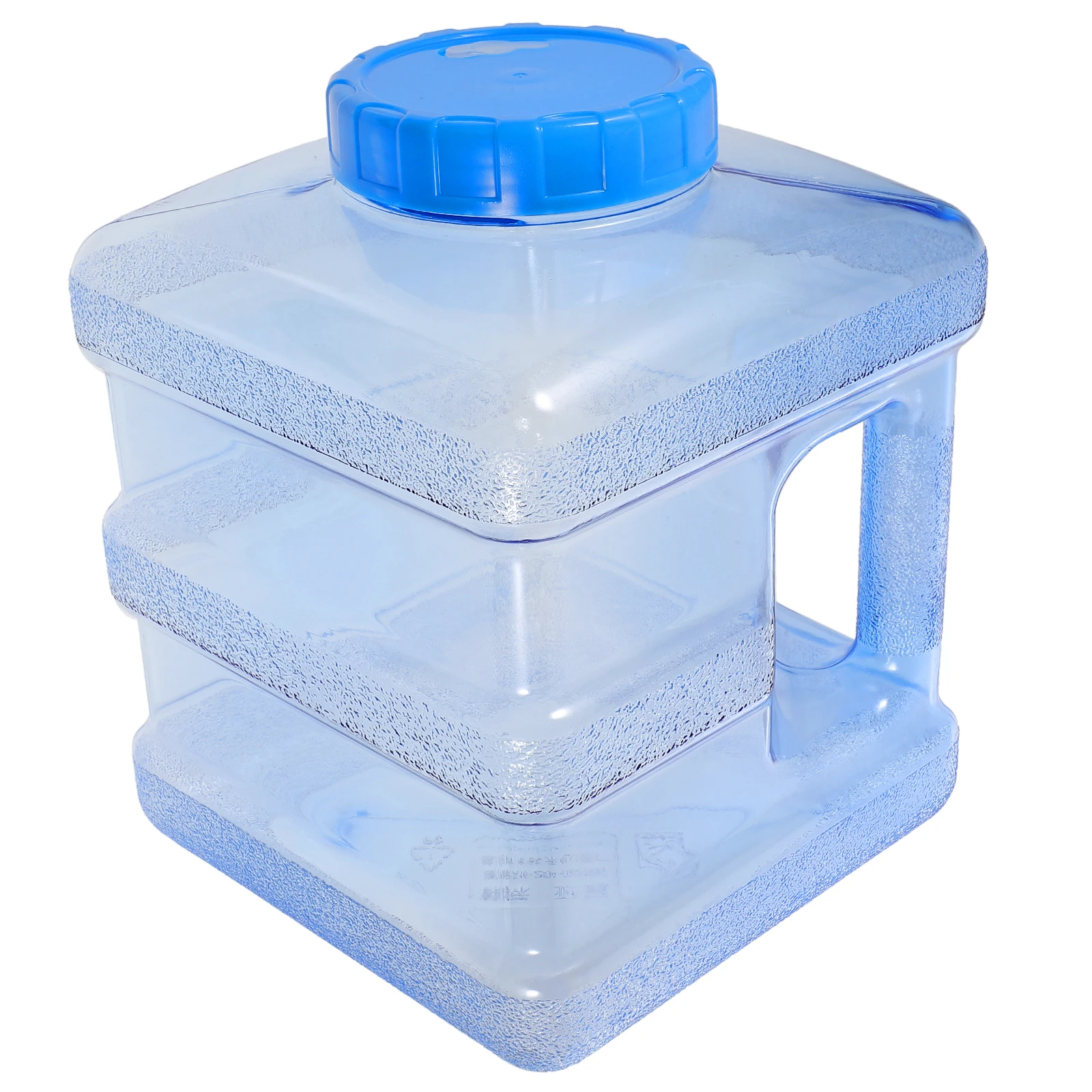 

.5L Handheld Jug Portable Container For Outdoor Camping Hiking Reusable Water Bucket With Handle Large Capacity Thick