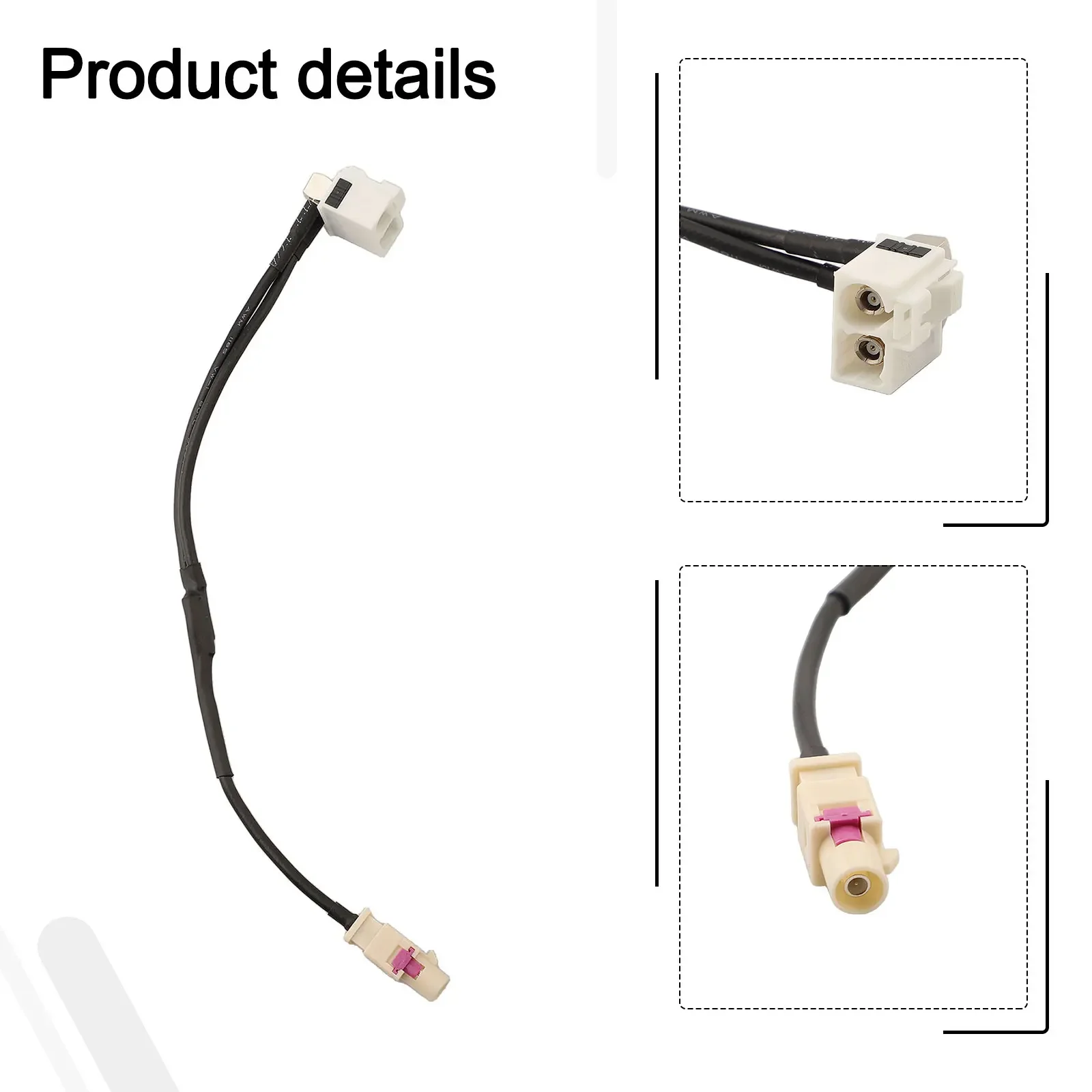 

Convenient Plug and Play Car Antenna Adapter for Seat For Skoda RCD510 RCD310 RNS510 High Universality Fitment