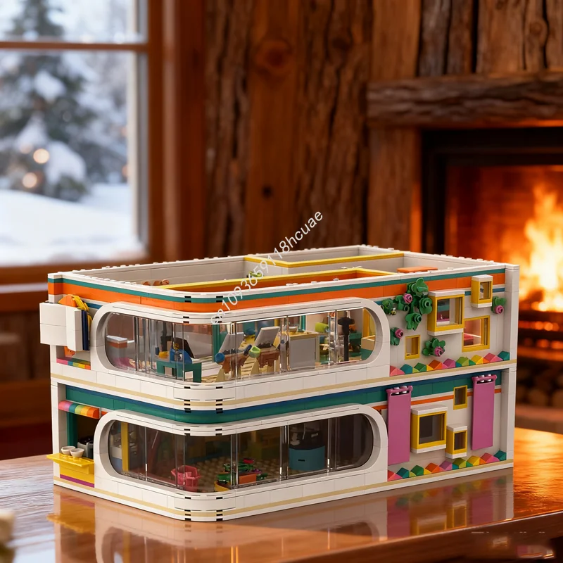 

1347pcs MOC Friendship Tower International Model Building Blocks Toys Construction Assemble DIY Kids Christmas Gift Birthday