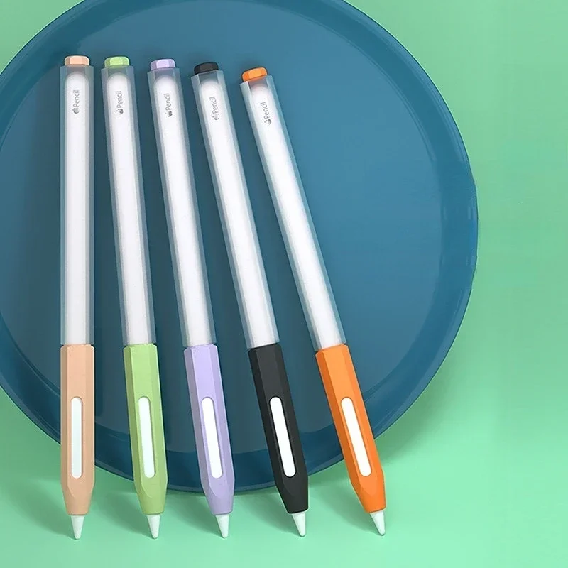 

Чехол-стилус для Apple Pencil Pro, чехлы для Apple Pencil 2, чехол 2-го поколения, мягкий силиконовый чехол для iPad Pencil Pro Sleeve Capa