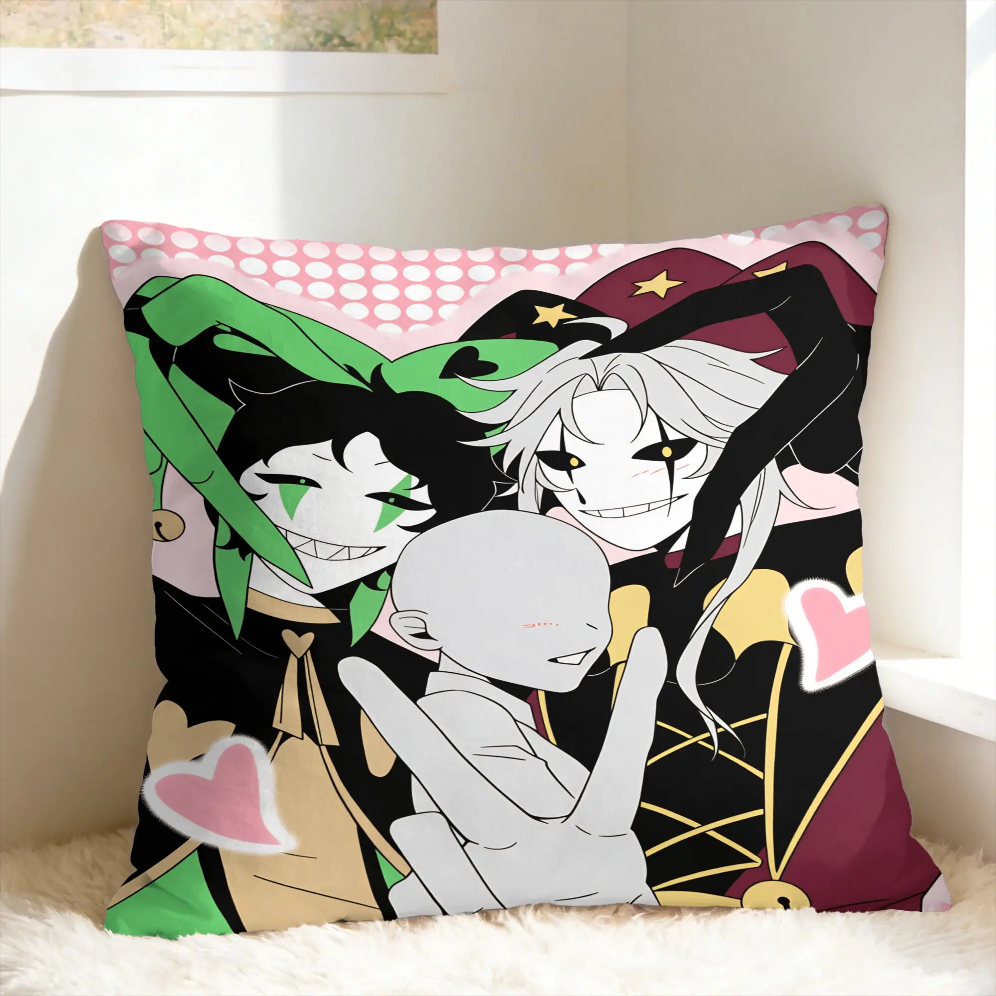 F-Freak C-Circus Pillow Cover  Custom Cushion Cover Cute Funny Pillow Case For Couch Sofa Bedroom