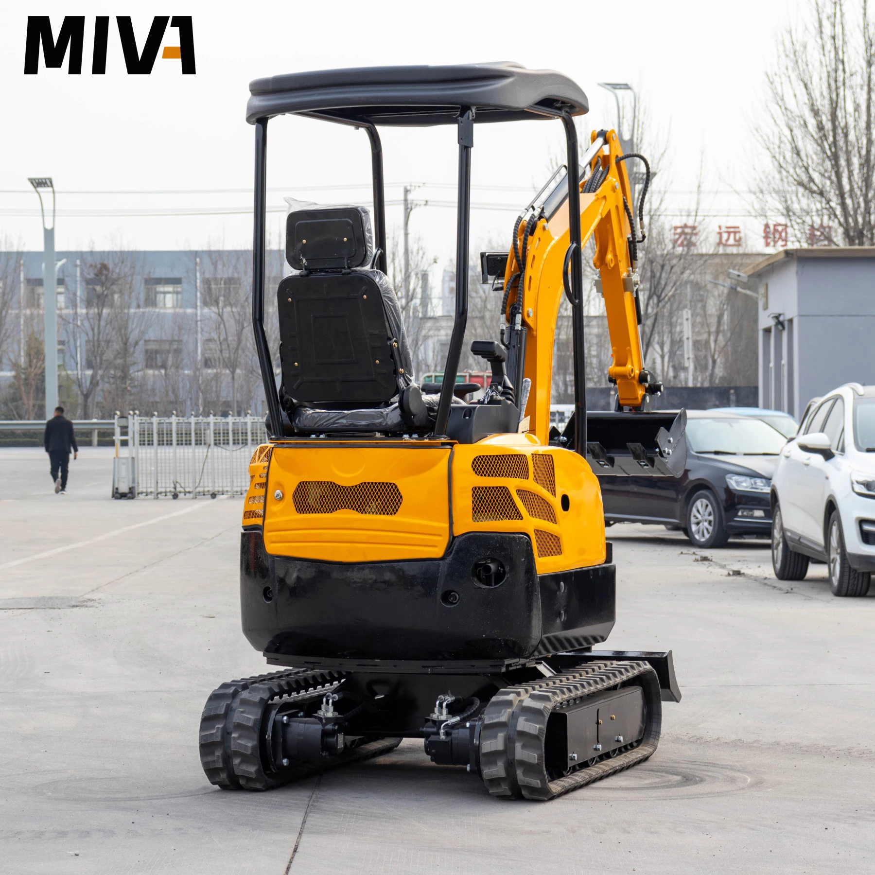 Multifunction 1.8ton Mini Digger Excavadora Hydraulic Crawler Small Excavators 2Ton Low Emission Mini Excavator customisation