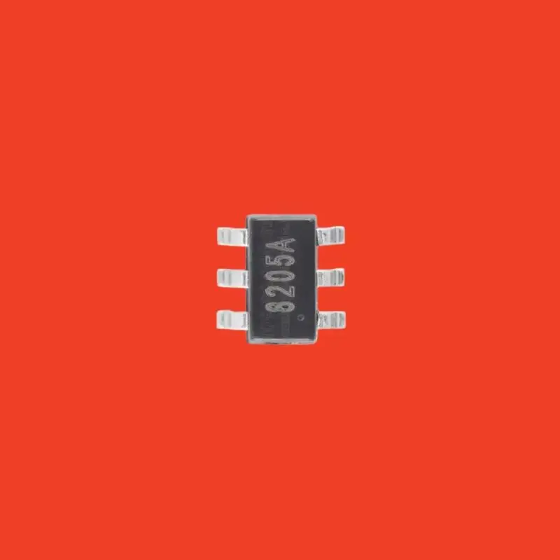 100pcs/original genuine 8205A SOT-23-6 20V/5A dual n-channel MOS (field effect transistor) chip