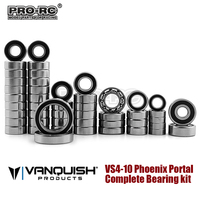 48Pcs Complete Bearing Kit For Vanquish VS4-10 Phoenix Portal RTR Kit / Falken Ed Rc Car Part