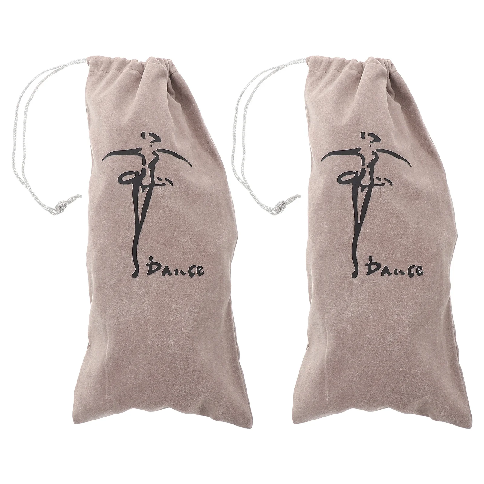 2 قطعة حقائب أحذية رقص الباليه الرباط إغلاق اللاتينية بوانت الأحذية التخزين المنظم للسفر استخدام شبكة بوانت حقيبة الأحذية #2