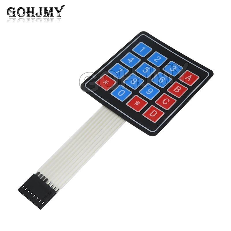 4 12 16 20 Key 1*4 3*4 4*4 4*5 Membrane Switch Keypad 1x4 3x4 4x4 4x5 Matrix Array Matrix keyboard for arduino smart car