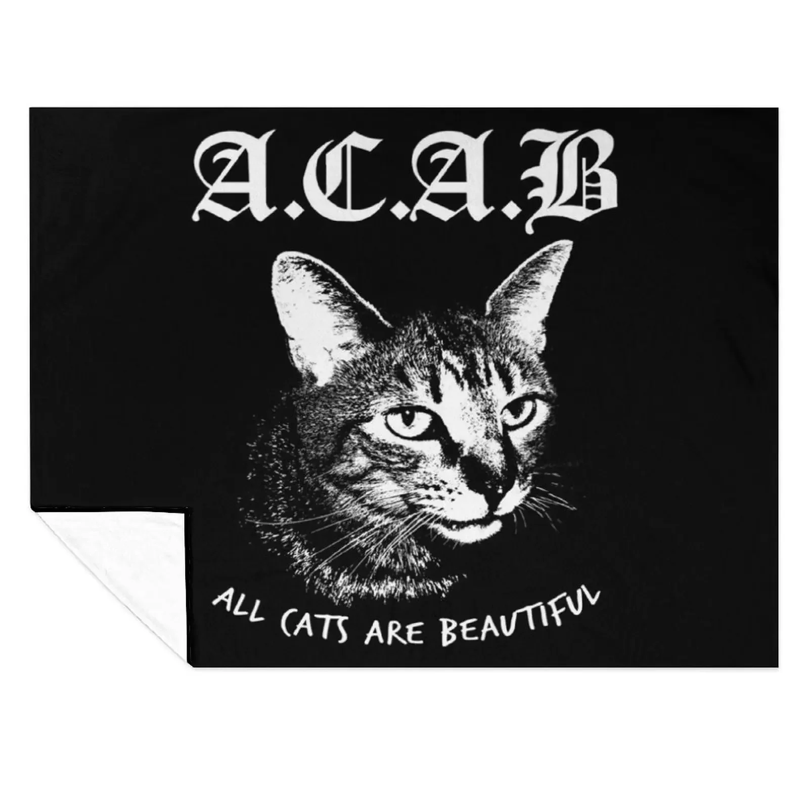

ACAB. Throw Blanket Bed linens Retros Blankets For Baby Furrys Blankets